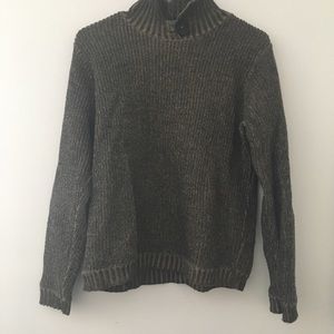Button Turtleneck
